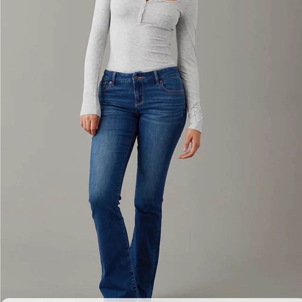Flare Ae jeans size 6 xlong